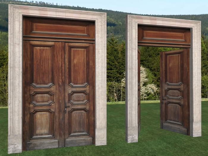 Second Life Marketplace - Castle Door, Antique Mansion Door, House Door